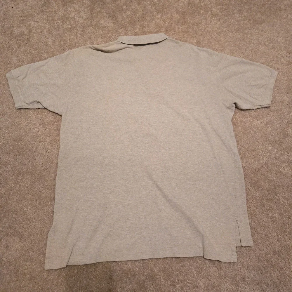 Polo Ralph Lauren Polo Shirt Mens XL Beige Short Sleeve Classic Fit Pony Logo